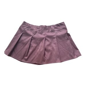 Wild Fable Women's Brown Pleated Mini Skirt Size XL